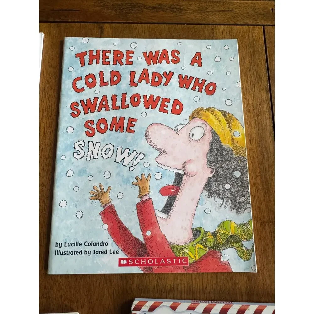 Scholastic Christmas Kids Book Lot 5 Mooseltoe Santa's Moose Black Lagoon